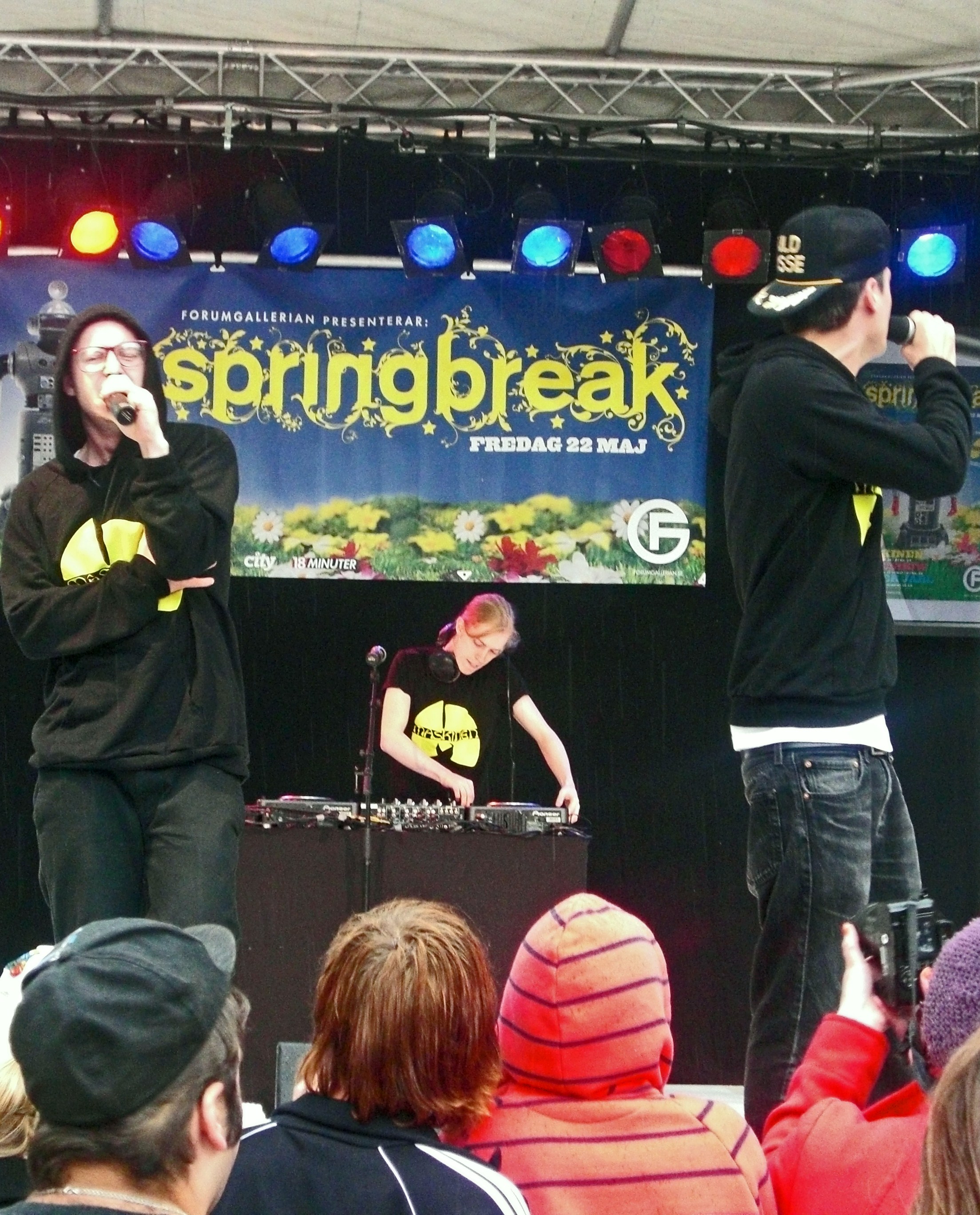Förra årets Springbreakartister Maskinen
