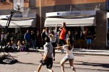 Basket på Drottninggatan