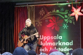 Calle Kristiansson på scen